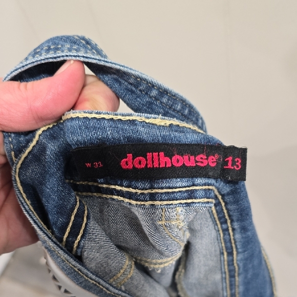 SALE!! Trendy Blue Denim Overalls - Picture 2 of 13